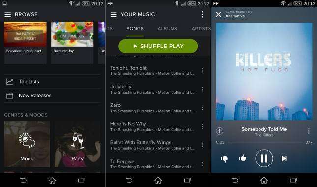 Music app comparable to spotify subscription
